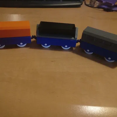 Toa tàu remix - không cần thanh kim loại, không nam châm, tương thích hoàn toàn