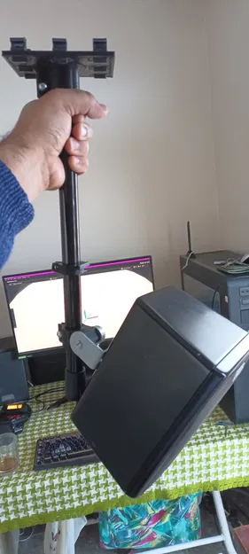 Giá đỡ loa cao độ trên thanh ray rèm (Loa atmos) - Image 3