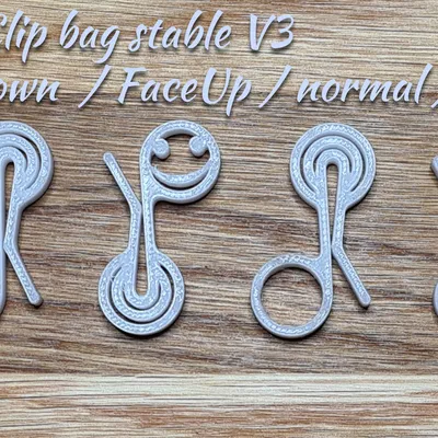 Kẹp Túi Nhỏ V3 Mặt Cười - Bản Remix Ổn Định