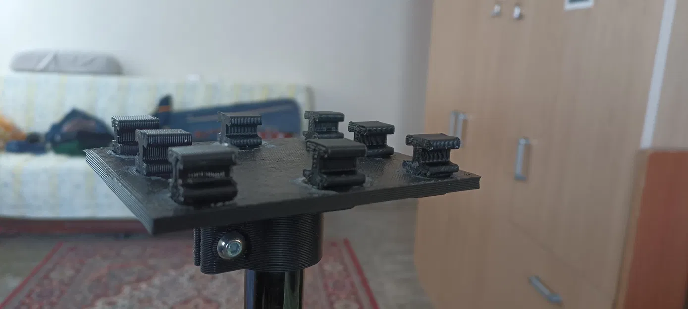 Giá đỡ loa cao độ trên thanh ray rèm (Loa atmos) - Image 12