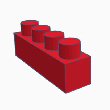 Gạch Lego 1x4