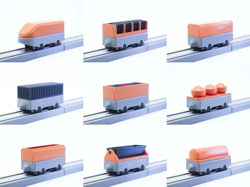 Tàu Hỏa Cho Đường Ray Gỗ - Image 1