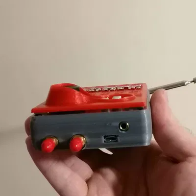 Ốp bảo vệ mặt nam châm cho vỏ HackRF Portapack H2