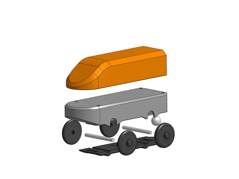 Tàu Hỏa Cho Đường Ray Gỗ - Image 12