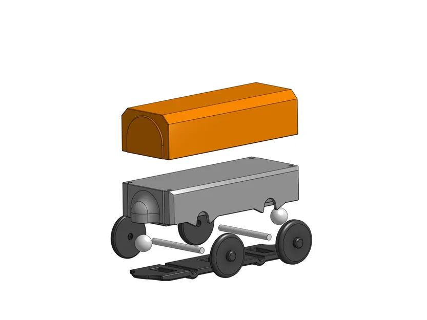 Tàu Hỏa Cho Đường Ray Gỗ - Image 13