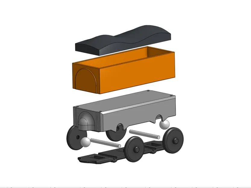 Tàu Hỏa Cho Đường Ray Gỗ - Image 14