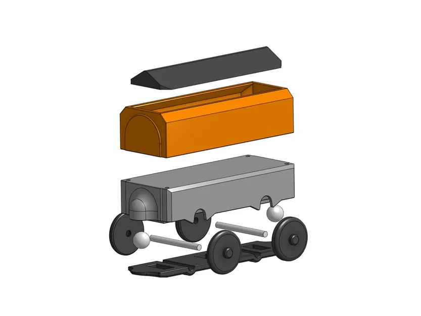 Tàu Hỏa Cho Đường Ray Gỗ - Image 15