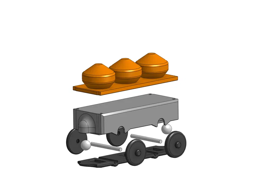 Tàu Hỏa Cho Đường Ray Gỗ - Image 18