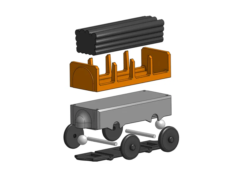 Tàu Hỏa Cho Đường Ray Gỗ - Image 19