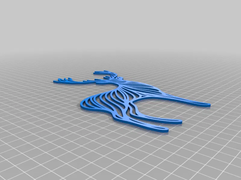 Trang trí tường hình Hươu / Jelen - Image 2