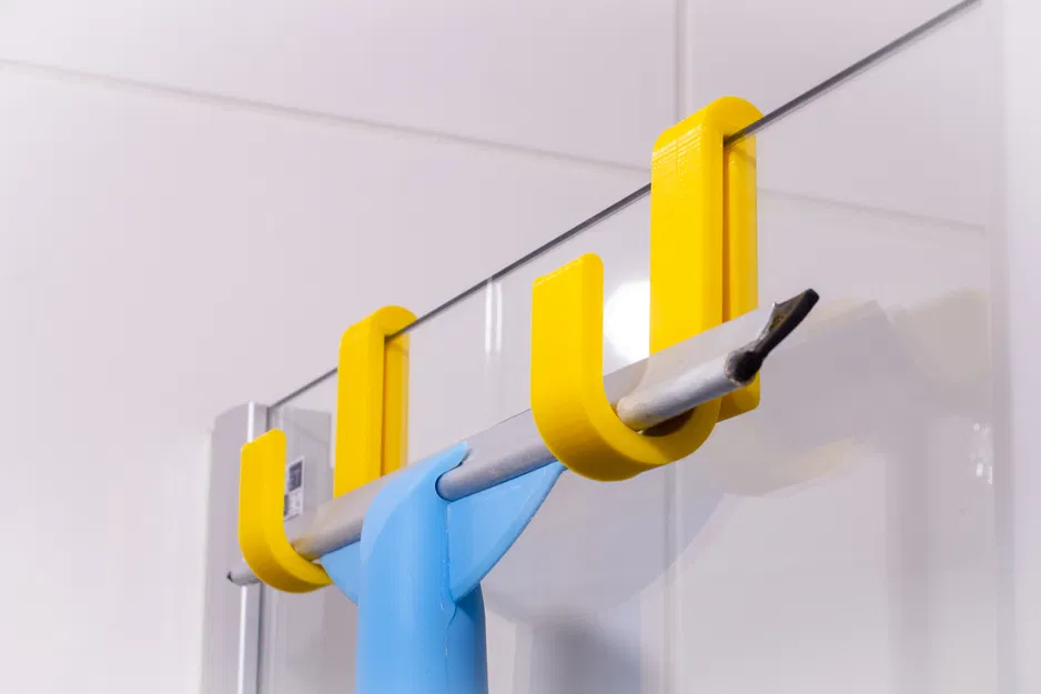 Móc Treo Kính Phòng Tắm - In Nhanh Dễ Dàng - Tốn Ít Filament - Móc Treo Kính Vòi Sen - Image 1