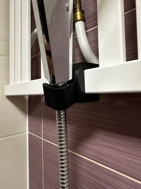 Kẹp giữ vòi sen choRadiator vuông - Image 1