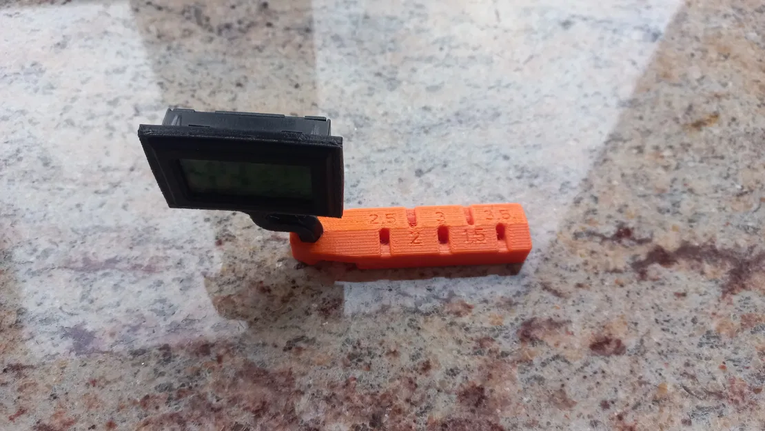 Kệ giữ lục giác kèm chỗ cắm nhiệt kế cho MK3S - Image 5