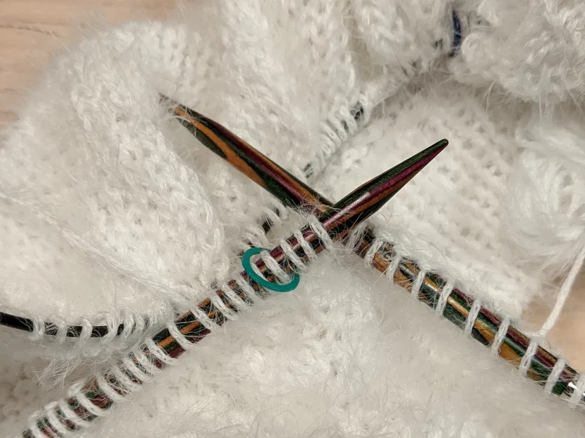 Kim đánh dấu mũi đan mỏng (mở và đóng) - Image 1