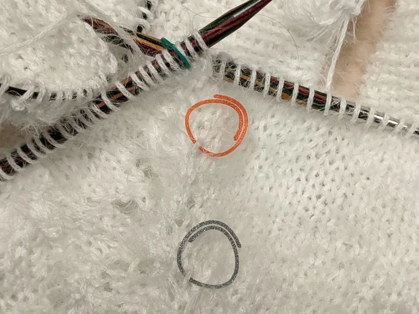 Kim đánh dấu mũi đan mỏng (mở và đóng) - Image 4