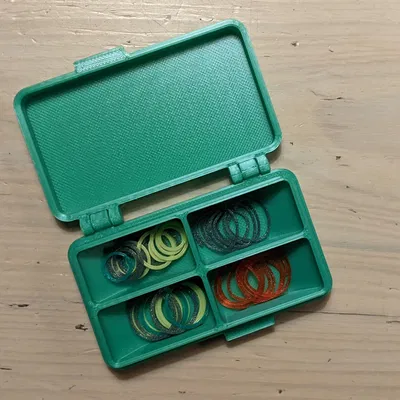 Hộp đựng kim đánh dấu mũi đan đan len