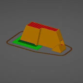 Chốt Khóa Pin Khung Xe Kalkhoff Endeavour (Battery Lock)