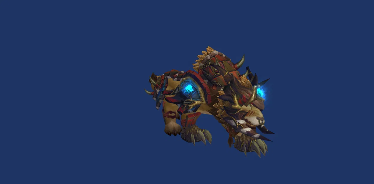 Mô Hình Tauren Druid Mèo Có Giáp Thế Giới Warcraft - Image 1
