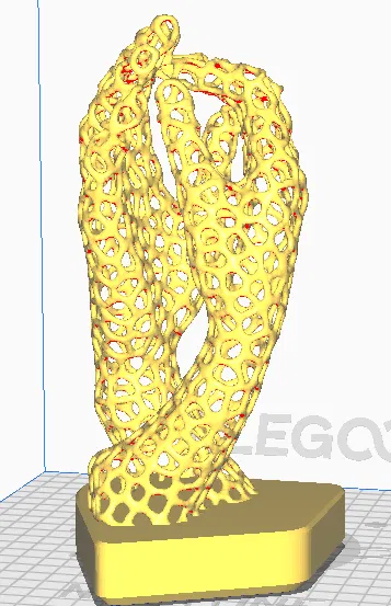 Mô hình 3D Bàn Tay Bảo Tàng Rodin Kiểu Voronoi - Image 1