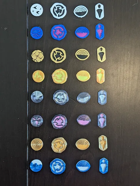 Token Presence Tùy Chỉnh Spirit Island (Base + B&C + FF + JE + NI+HOSI+Apocrypha) - Image 4