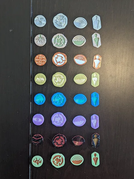 Token Presence Tùy Chỉnh Spirit Island (Base + B&C + FF + JE + NI+HOSI+Apocrypha) - Image 6