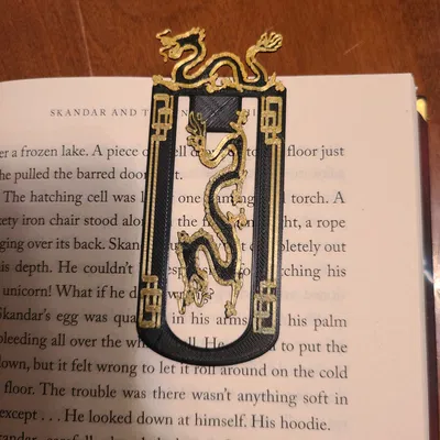 Bookmark Rồng Đôi Độc Đáo