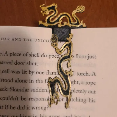 Bookmark Rồng Đôi Độc Đáo