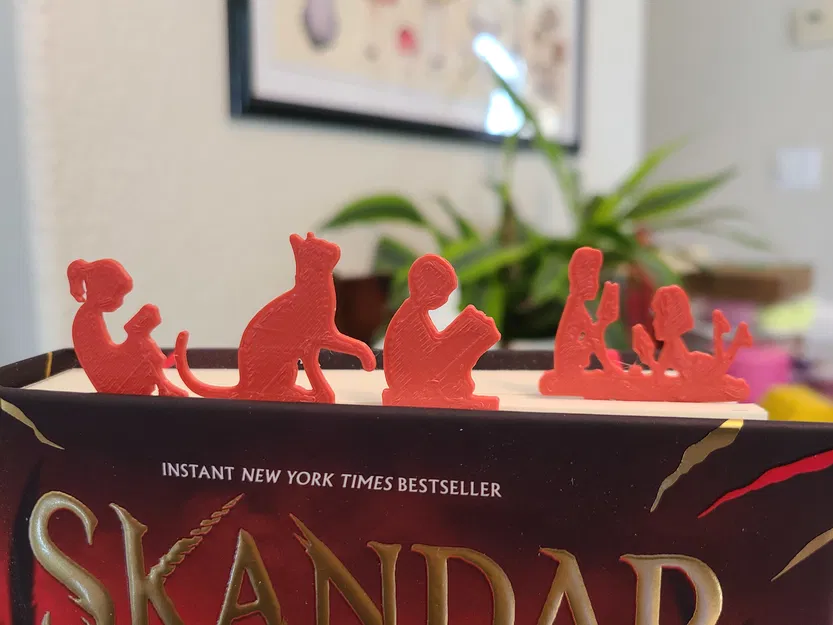 4 Mẫu Bookmark Siêu Dễ Thương - Image 1