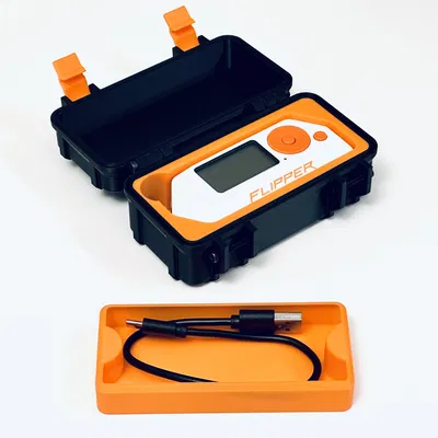 Hộp cứng Flipper Zero với các miếng lót (không cần giá đỡ)