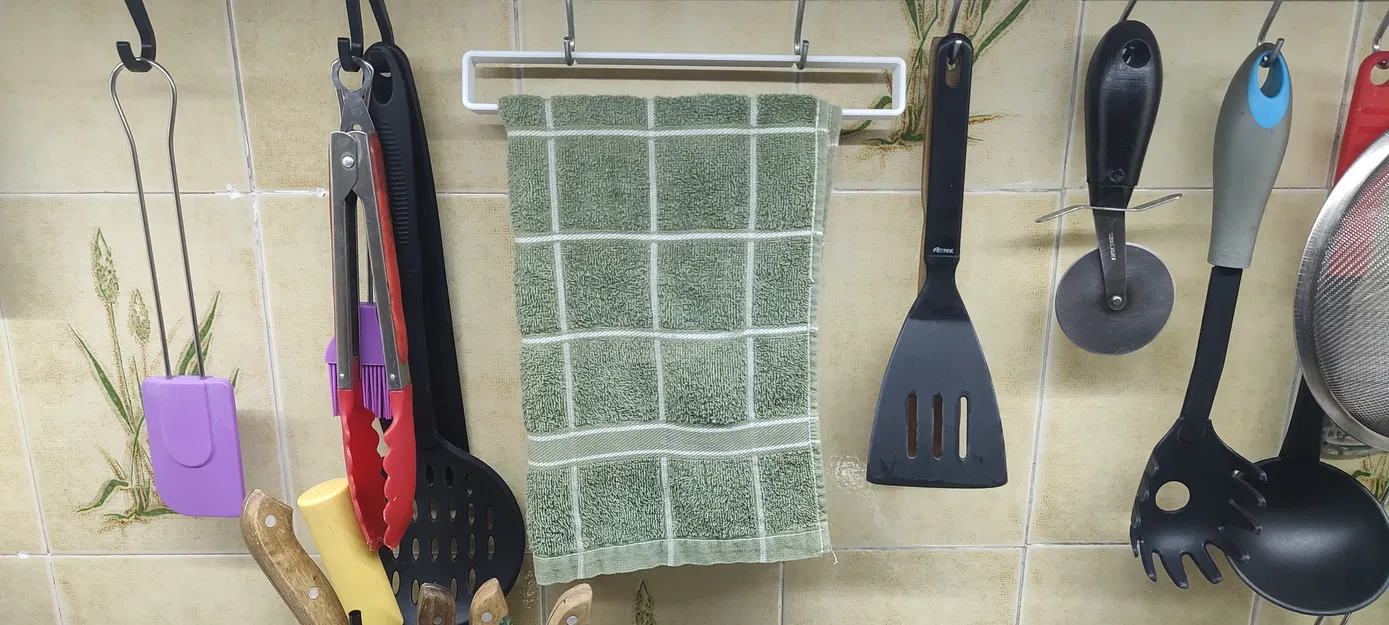 Móc treo khăn 220x30 với lỗ vít - Image 1