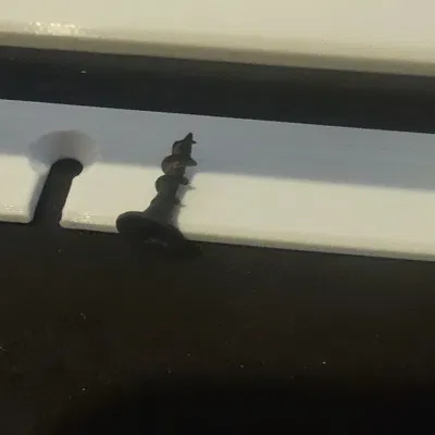 Móc treo khăn 220x30 với lỗ vít