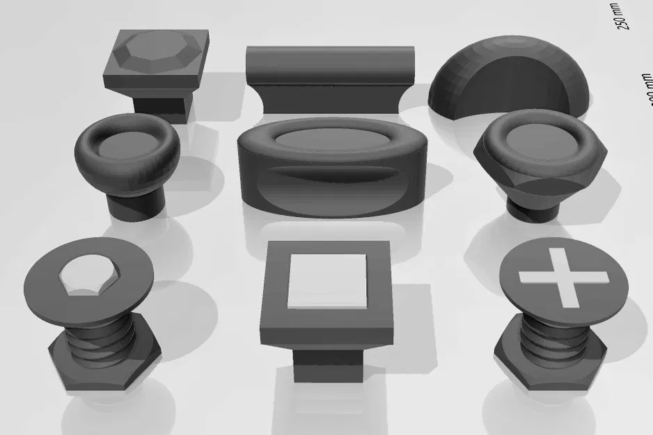 Núm và tay cầm cho cửa và ngăn kéo - Image 2