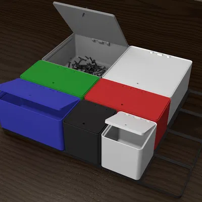Hộp Có Bản Lề Gridfinity
