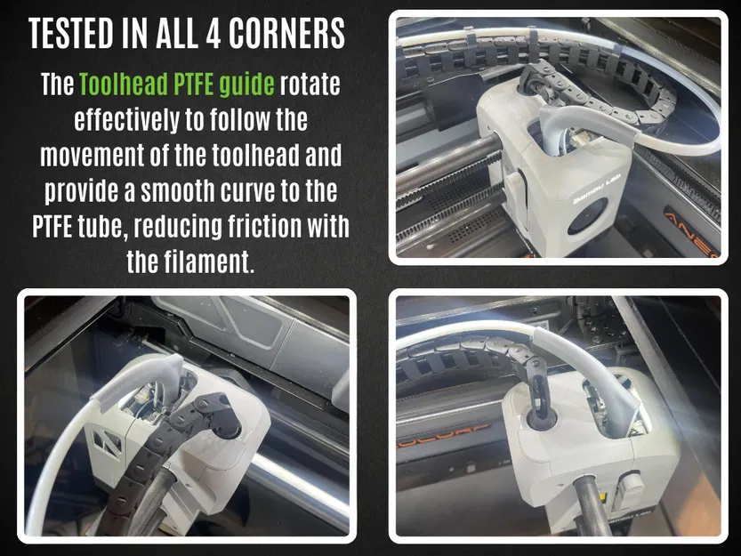 Cao su hướng dẫn PTFE ToolHead - Image 5