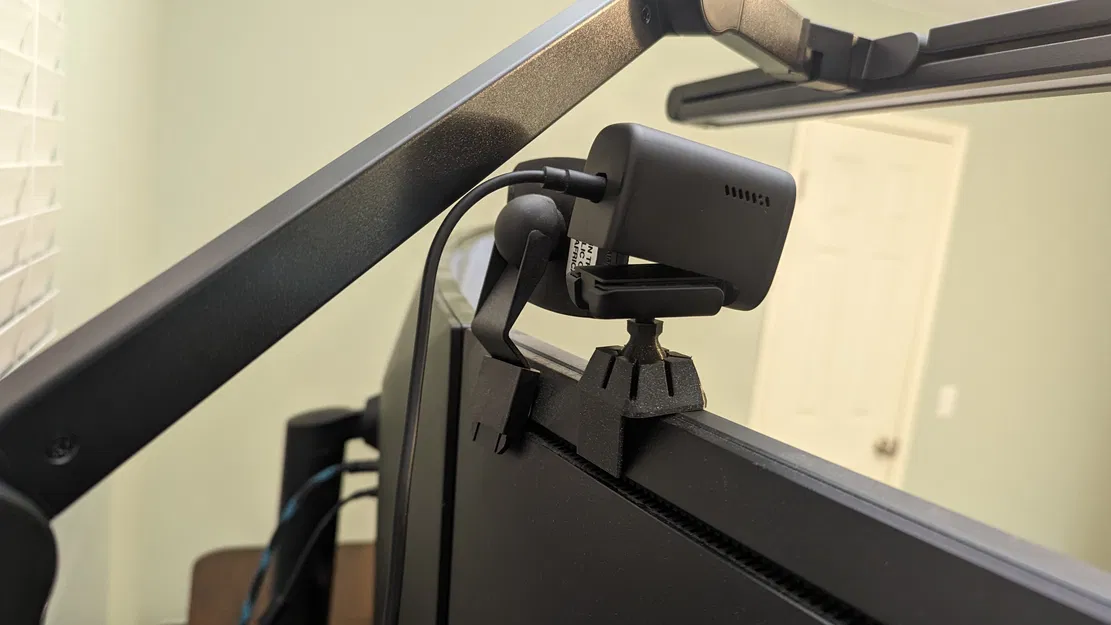 Giá đỡ màn hình webcam Pan & Tilt 1/4-20 - Image 3