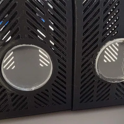 Hộp Hút Ẩm Silica Cho AMS - Cửa Sổ Mica 1" x 1/8"