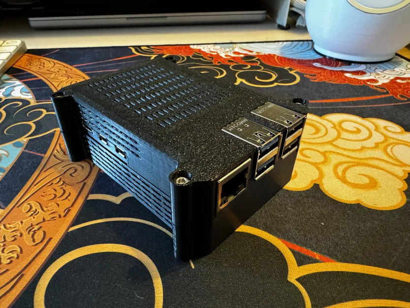 Vỏ Case Raspberry Pi 5 với Pineberry Pi HatDrive! Bottom - Image 1