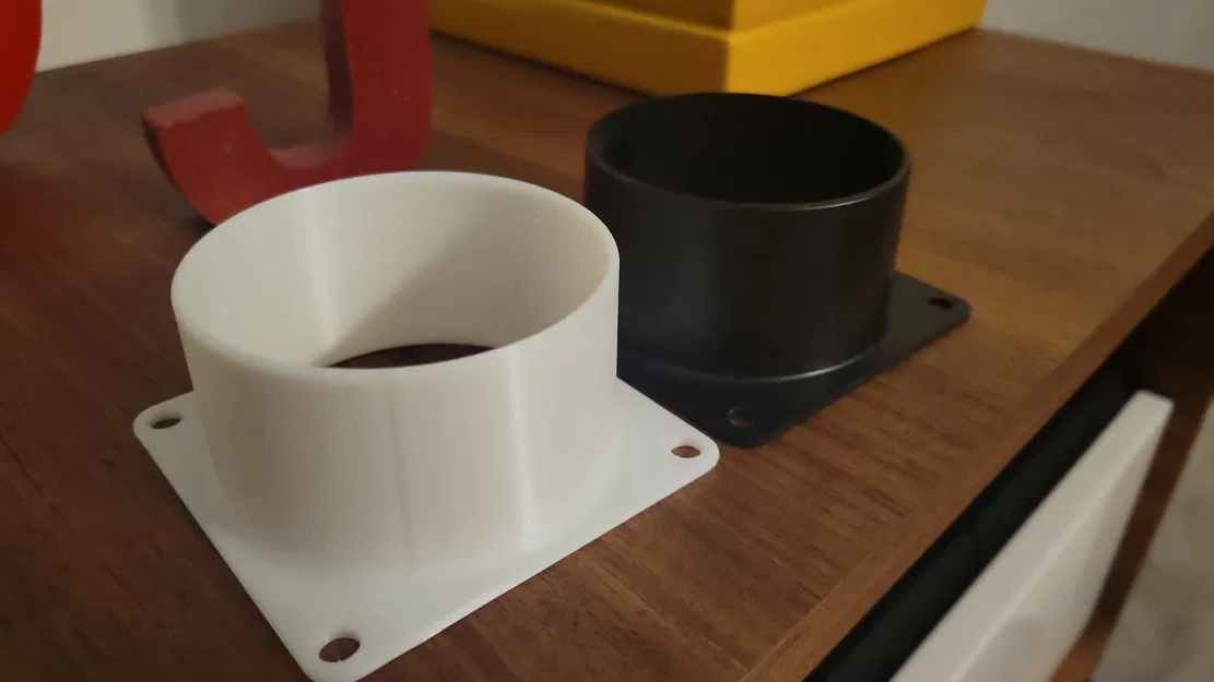 Ống Dẫn Quạt và Lưới Bảo Vệ 3" OD - Image 2