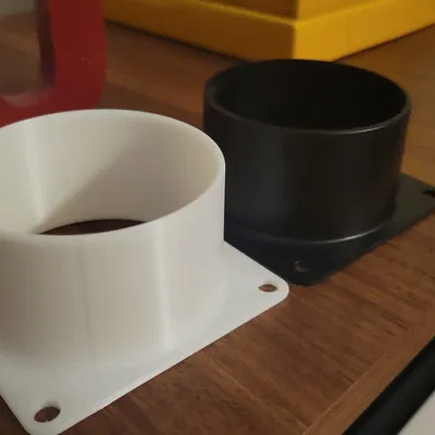 Ống Dẫn Quạt và Lưới Bảo Vệ 3" OD