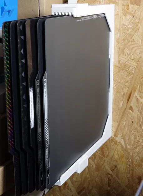 Giá treo tường cho 6 khay in của máy Bambu Lab - Image 1