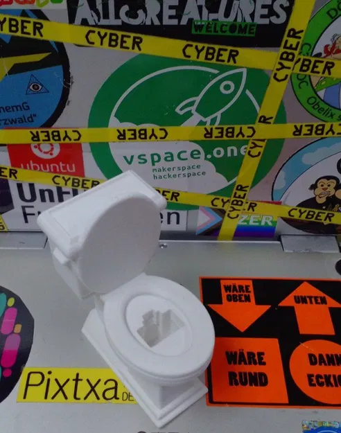 Datenklo - Nhà vệ sinh dữ liệu RJ45 độc đáo - Image 1