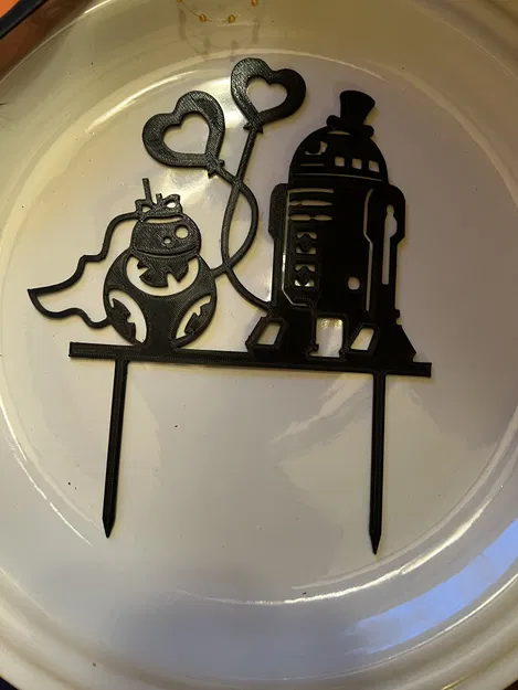 Mẫu Droid Trang Trí Bánh Kem - Image 2