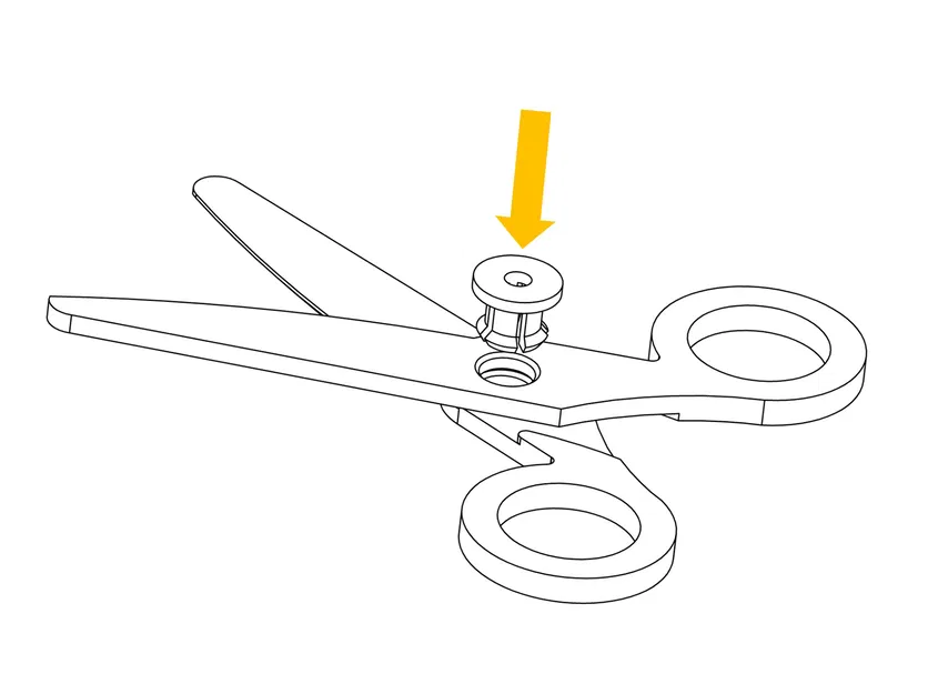 Kéo cắt giấy - Image 3