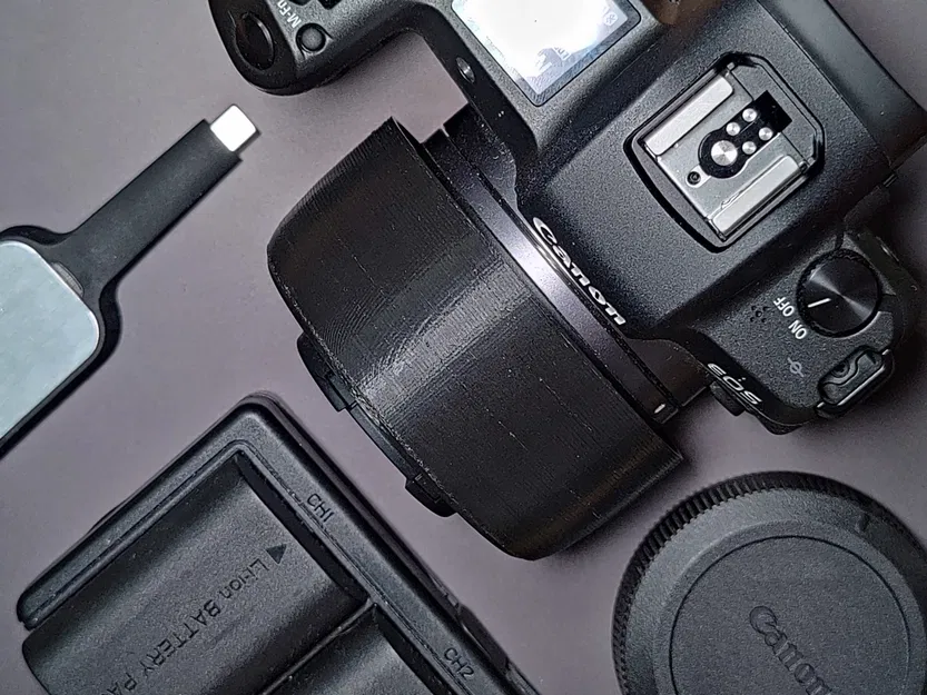 Túp che nắng ống kính Canon RF 50mm F/1.8 STM - Image 2