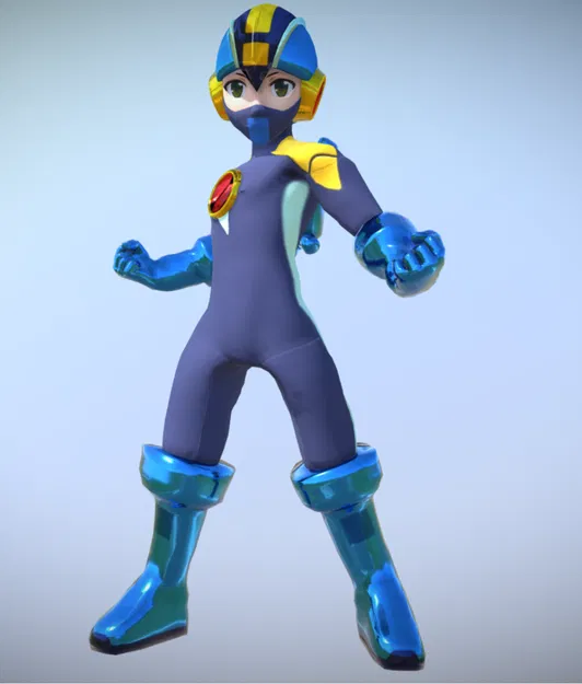 Mô Hình Megaman-NT Warrior - Image 1