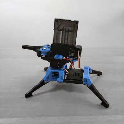 Tháp Pháo Bắn Nerf - Không Chổi Than - WiFi - Đang Phát Triển