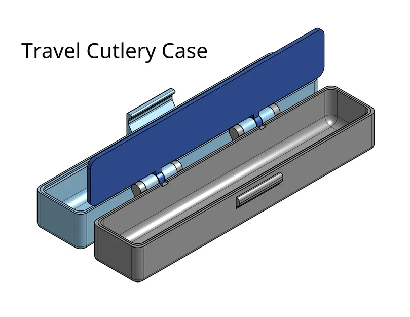 Hộp Đựng Dao Nĩa Du Lịch Hai Mặt - Image 1