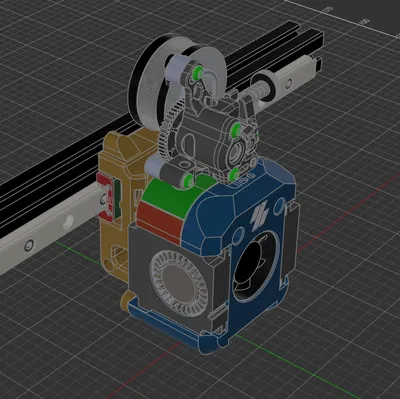 Giá đỡ Dragonburner cho Voron 2.4/Trident MGN9H