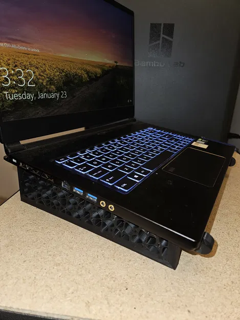 Chân Đế Laptop Hình Hoa - Image 2