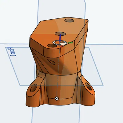 Giá đỡ Orbiter 2 và bộ mở rộng effector cho tấm effector Rostock 713maker